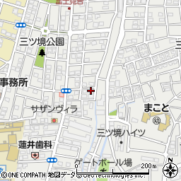 神奈川県横浜市瀬谷区三ツ境129-1周辺の地図