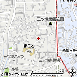 神奈川県横浜市瀬谷区三ツ境63-36周辺の地図