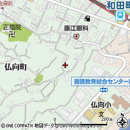 神奈川県横浜市保土ケ谷区仏向町355周辺の地図