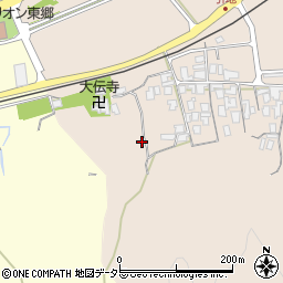鳥取県湯梨浜町（東伯郡）引地周辺の地図
