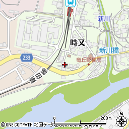 長野県飯田市時又954-6周辺の地図