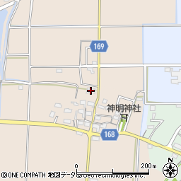 岐阜県本巣市屋井219周辺の地図