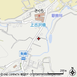 神奈川県厚木市上古沢69周辺の地図