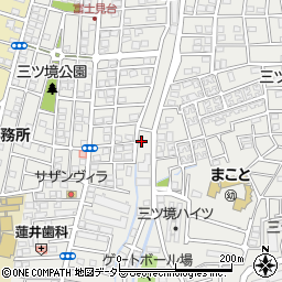 神奈川県横浜市瀬谷区三ツ境173周辺の地図