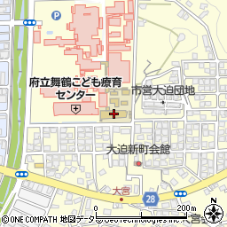 京都府立舞鶴支援学校行永分校周辺の地図
