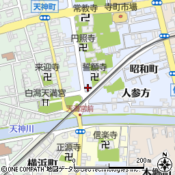 島根県松江市寺町103周辺の地図