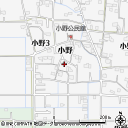 岐阜県岐阜市小野502周辺の地図