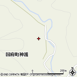 鳥取県鳥取市国府町神護300周辺の地図