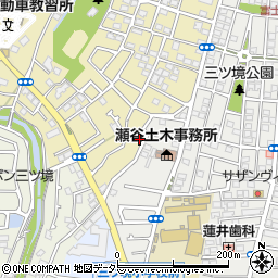 神奈川県横浜市瀬谷区二ツ橋町2-6周辺の地図