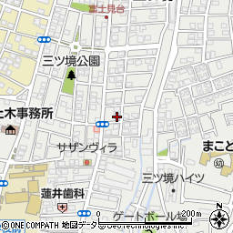 神奈川県横浜市瀬谷区三ツ境128-5周辺の地図