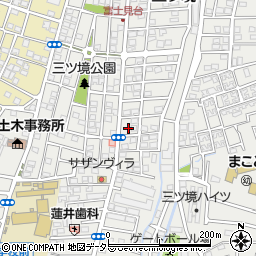 神奈川県横浜市瀬谷区三ツ境128-12周辺の地図