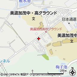 岐阜県美濃加茂市山之上町1004-28周辺の地図