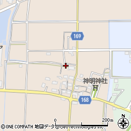 岐阜県本巣市屋井220周辺の地図