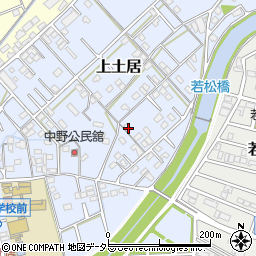 岐阜県岐阜市上土居626周辺の地図