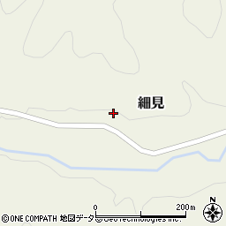 鳥取県鳥取市細見104周辺の地図
