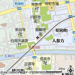 島根県松江市寺町103-2周辺の地図