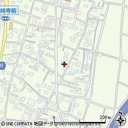 神奈川県厚木市金田749周辺の地図