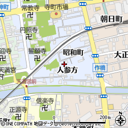 島根県松江市寺町102-20周辺の地図