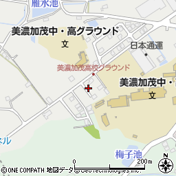 岐阜県美濃加茂市山之上町1004-109周辺の地図