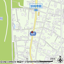 神奈川県厚木市金田351周辺の地図