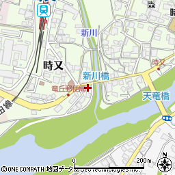 長野県飯田市時又768-5周辺の地図