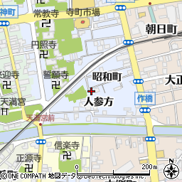 島根県松江市寺町102-15周辺の地図