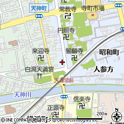 島根県松江市寺町92周辺の地図