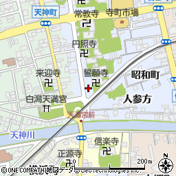 島根県松江市寺町103-4周辺の地図