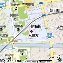 島根県松江市寺町102-18周辺の地図