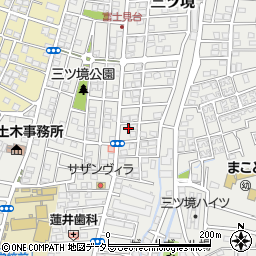 神奈川県横浜市瀬谷区三ツ境128-13周辺の地図