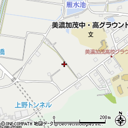 岐阜県美濃加茂市山之上町997-3周辺の地図