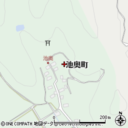 滋賀県長浜市池奥町周辺の地図