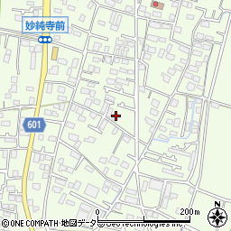 神奈川県厚木市金田746周辺の地図