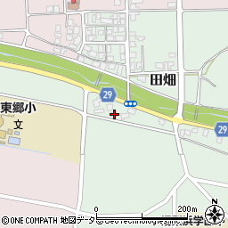 鳥取県東伯郡湯梨浜町田畑231-3周辺の地図
