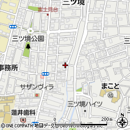 神奈川県横浜市瀬谷区三ツ境128-2周辺の地図