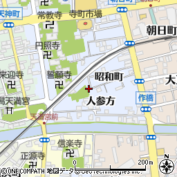 島根県松江市寺町209-7周辺の地図