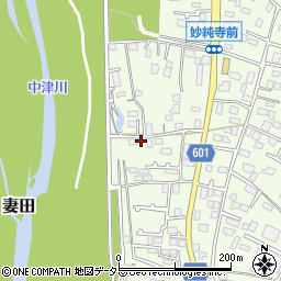 神奈川県厚木市金田353周辺の地図
