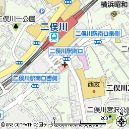 セブンイレブン横浜二俣川駅南口店周辺の地図