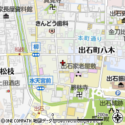 兵庫県豊岡市出石町田結庄15周辺の地図