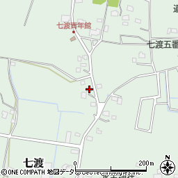 千葉県茂原市七渡1871周辺の地図