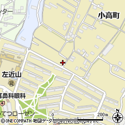 西原ガラス周辺の地図