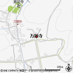 福井県大飯郡おおい町万願寺周辺の地図