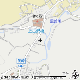 神奈川県厚木市上古沢63周辺の地図