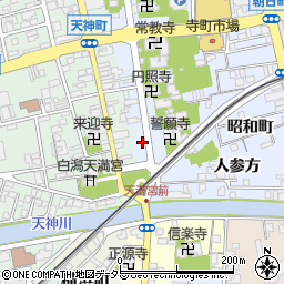 島根県松江市寺町89周辺の地図