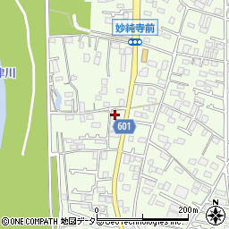 神奈川県厚木市金田351-1周辺の地図