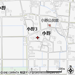 岐阜県岐阜市小野504周辺の地図