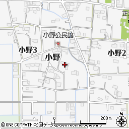 岐阜県岐阜市小野517周辺の地図
