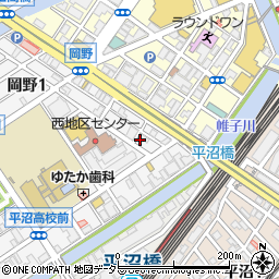 コンフォティア横浜岡野周辺の地図