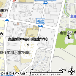 倉吉バスセンター周辺の地図