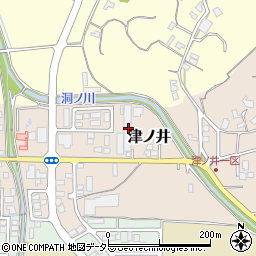 鳥取県鳥取市津ノ井253周辺の地図